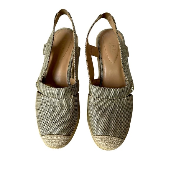 Ralph Lauren Penelopie Wedge Slingback Espadrille Sandals, 6 - Picture 5 of 10